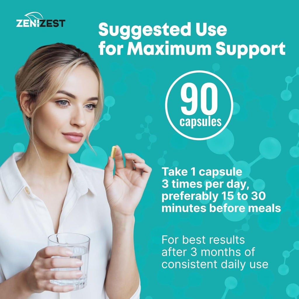 GLP-1 Support Probiotic Weight Loss Support Supplement with Berberine - Women Men - Natural Daily Oral GLP1 Support Appetite Suppressant Hunger Control Metabolism Fat Burn & Gut Health