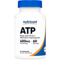 Nutricost ATP Supplement (400Mg) 60 Capsules - Made with Peak ATP, Adenosine Triphosphate, Vegan, Gmo-Free, Gluten-Free