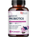 NATURE TARGET Probiotics for Women, 100 Billion Cfus Probiotic with Digestive Enzymes & Prebiotics, Vaginal Probiotics with Cranberry for Urinary Tract Health, Ph Balance, 180 Veggie Capsules