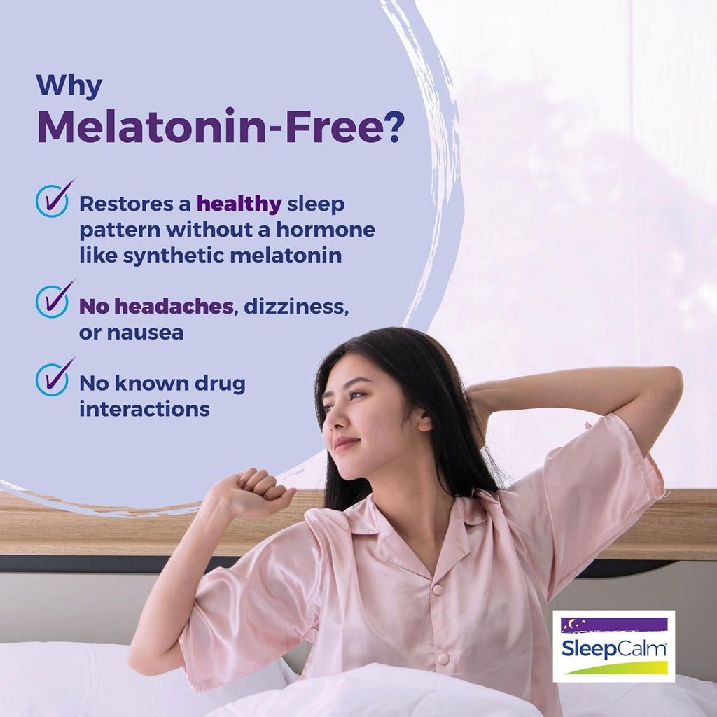 Boiron Sleepcalm on the Go Sleep Aid for Deep, Relaxing, Restful Nighttime Sleep - Melatonin-Free and Non Habit-Forming - 80 Count (Pack of 2)