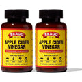 Bragg Organic Apple Cider Vinegar Capsules with Vitamin D and Zinc - (2 Pack) 90 Count - Supports Immune System