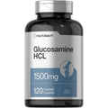 Horbäach Glucosamine HCL | 1500Mg | 120 Caplets | Non-Gmo and Gluten Free Supplement