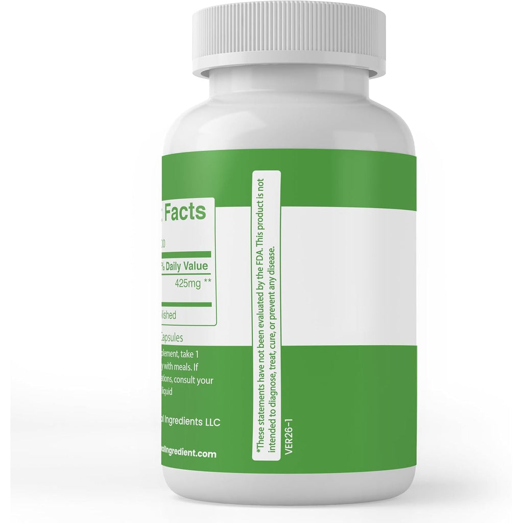 Pure Original Ingredients Okra Extract (100 Capsules), Always Pure, No Additives or Fillers