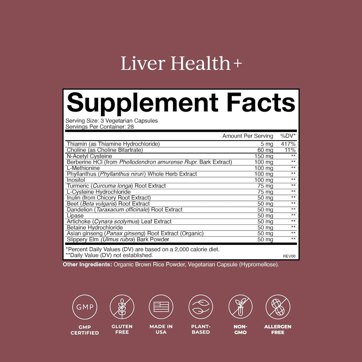 CYMBIOTIKA Liver Supplement with Vitamins & Herbs for Liver Support, Health, Cleanse and Repair, Helps Metabolism and Digestion, Gluten Free, Vegan, Plant Based, and Non GMO, 84 Capsules, 28 Servings