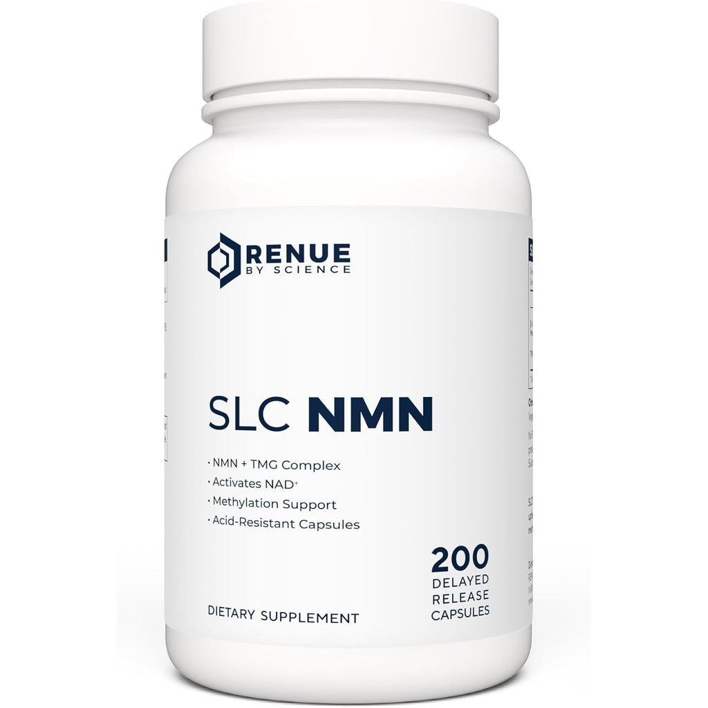 Renue by Science NMN Supplement | 200 SLC Enteric Capsules - 250Mg Nicotinamide Mononucleotide per Serving | Delayed Release for Increased Absorption | Manufactured in the USA