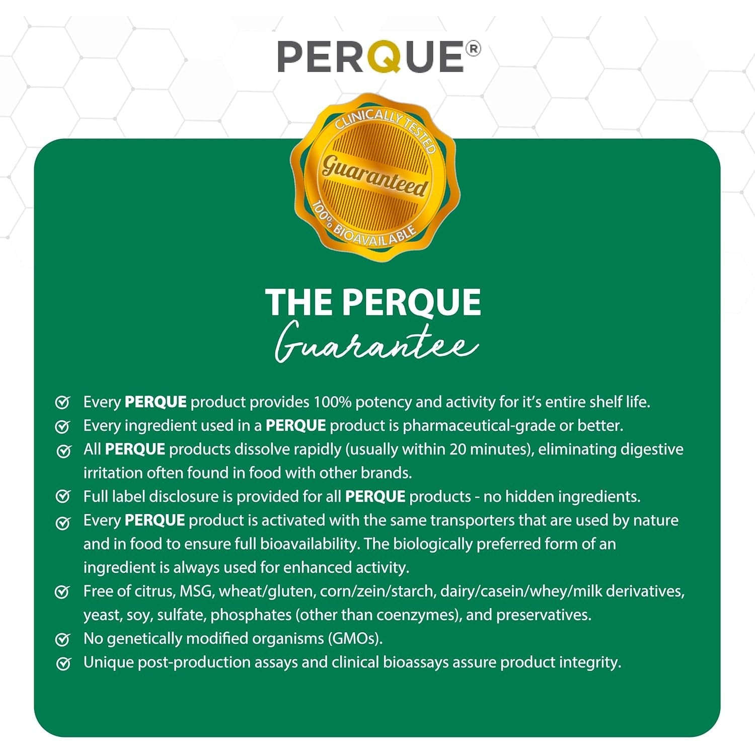PERQUE Repair Guard 180 Tabs