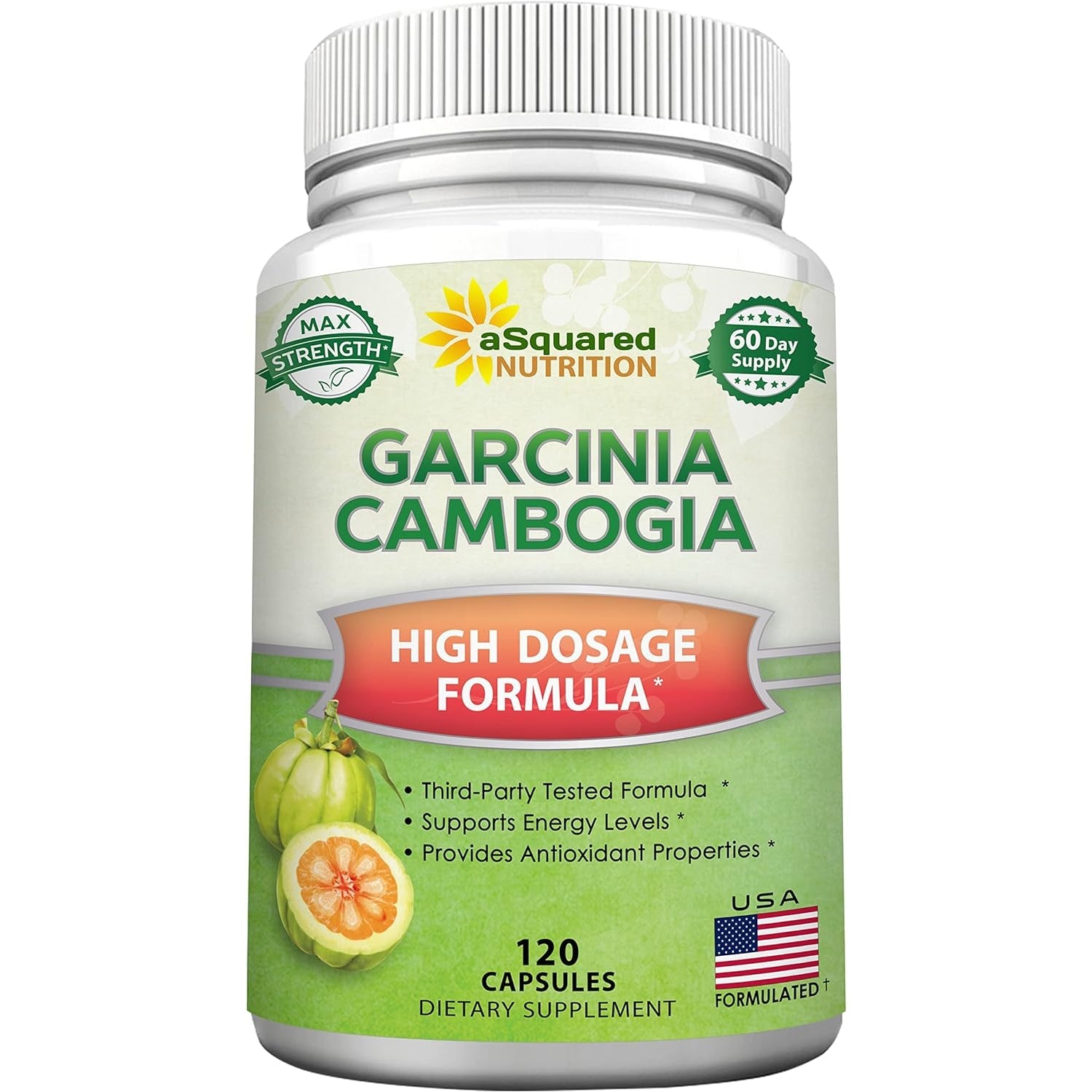 100% Pure Garcinia Cambogia Extract - 120 Capsules, Ultra High Strength HCA, Natural Weight Loss Diet Pills XT, Best Extreme Fat Burner Slim & Detox Max, Premium Blocker for Men & Women, Made in USA