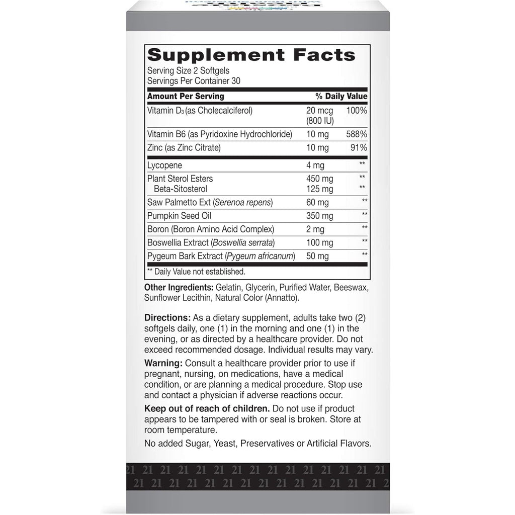 21St Century Prostate Health, 60Count