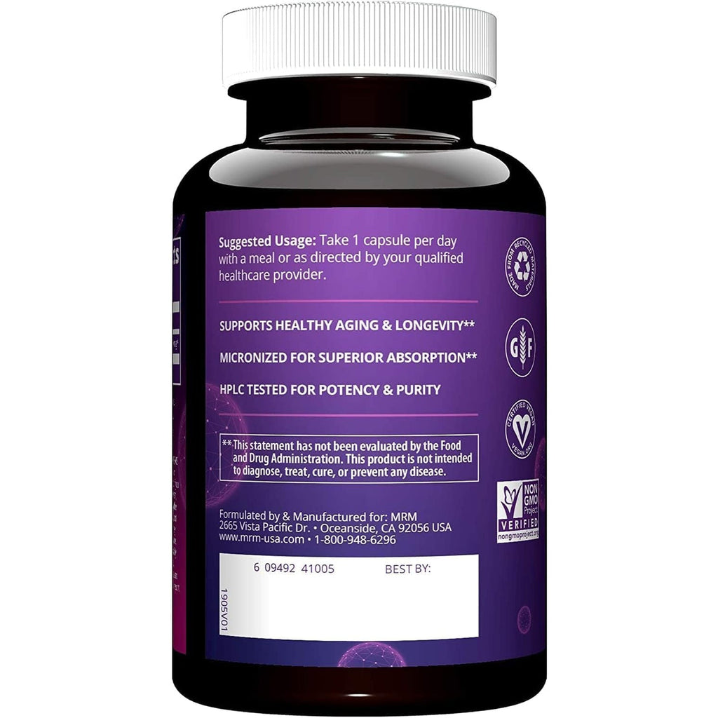 MRM Nutrition DHEA 50Mg - for Women and Men - Micronized DHEA Supplement for Healthy Aging, Lean Muscle, and Enhanced Absorption Formula, Vegan, Gluten-Free, Non-Gmo - 90 Servings