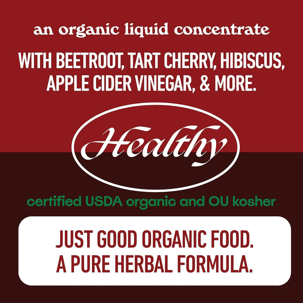 Complete Natural Products Uric Acid Complete - 16Oz Liquid Supplement to Support Uric Acid Cleanse, Kidney Health & Circulation with Apple Cider Vinegar, Tart Cherry, & Beet Root.
