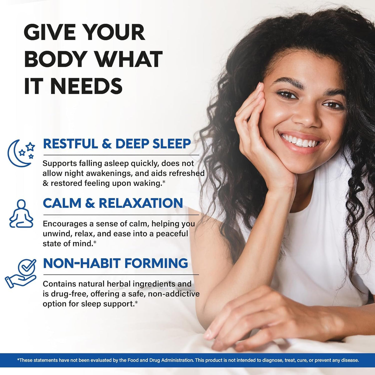 Sleeping Pills for Adults 550Mg - Melatonin 3Mg | Valerian Root for Sleep | L-Theanine | Magnesium - Natural Sleep Aid Supplement - Non-Habit Forming Rest Support - Lab Tested - 1/Day, 2 Month Supply