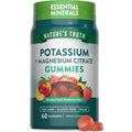 Nature'S Truth Potassium Magnesium Citrate Gummies | 60 Count | Vegan, Non-Gmo & Gluten Free Supplement