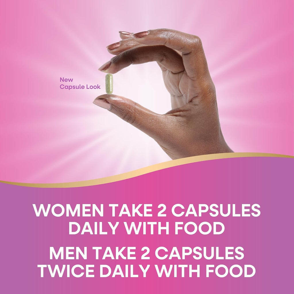 Nature'S Way Dim-Plus, DIM Supplement, Supports Balanced Estrogen Metabolism*, Supports Estrogen Hormone Balance*, Diindolylmethane, 60 Vegan Capsules