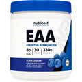 Nutricost EAA Powder 30 Servings (Blue Raspberry) - Essential Amino Acids - Non-Gmo, Gluten Free, Vegetarian Friendly