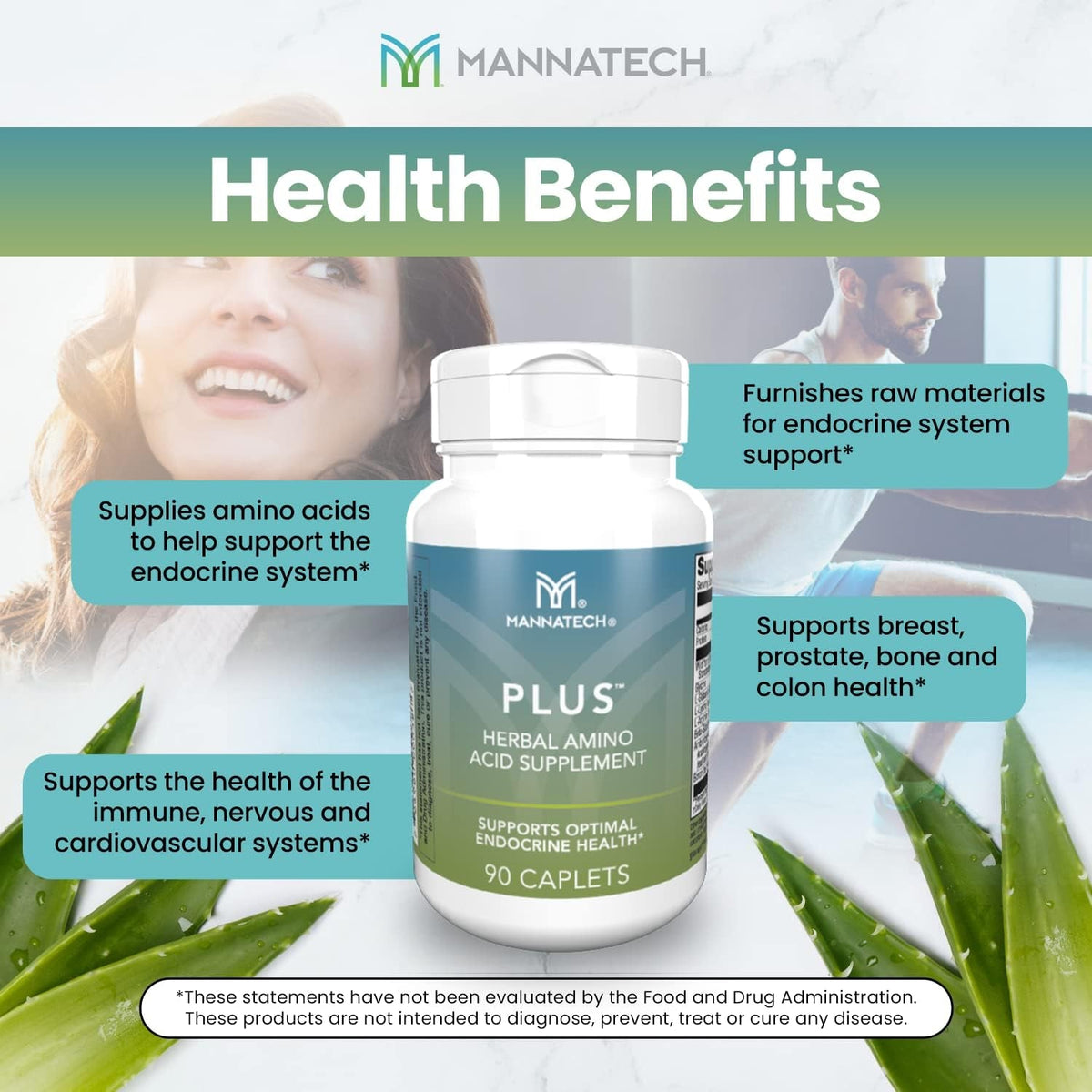 Mannatech plus 90 Capsules