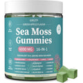 Sea Moss Gummies 16-In-1 - Ashwagandha Black Seed Oil Bladder Wrack Turmeric Vitamin C & D3 with Manuka Burdock Root Dandelion Yellow Dock Natural Detox & Liver Health Immune Support, Energy Boost