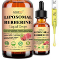 Liposomal Berberine Liquid Drops, 14-In-1 Berberine HCL with Ceylon Cinnamon Chromium Picolinate Magnesium Bitter Melon Milk Thistles | Organic Berberine Complex for Blood Sugar Liver Heart Metabolic
