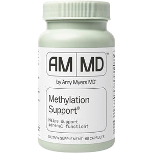 Amy Myers MD Methylation Support - MTHFR Supplement - Supports Adrenal Function, Gut & Liver Health - Contains Folate, Vitamin B12, B6 & B2 - Non-Gmo & Gluten-Free - 60 Capsules (30 Servings)