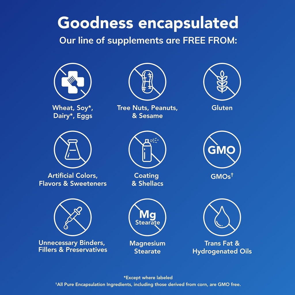 Pure Encapsulations Glucose Support Formula | Hypoallergenic Supplement Supports Healthy Pancreas Function and Carbohydrate Metabolism | 60 Capsules