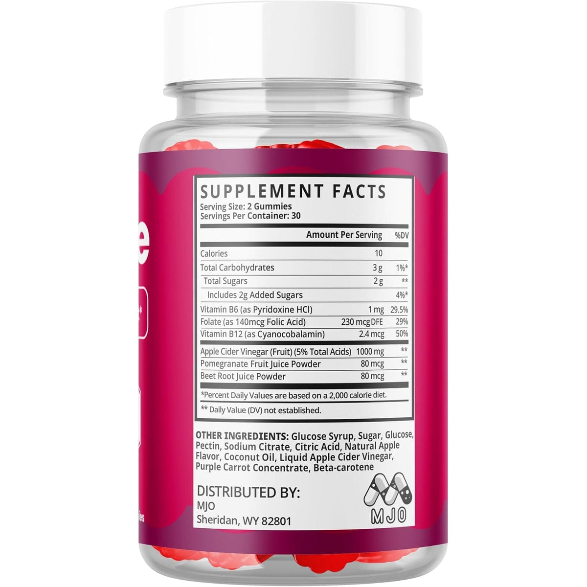 Gumitide Gummies, Official Gumitide Weight Management Gummys with Apple Cider Vinegar, Advanced Health and Wellness Formula ACV Gummys with Maximum Strength Active Lifestyle Multivitamins (60 Gummies)