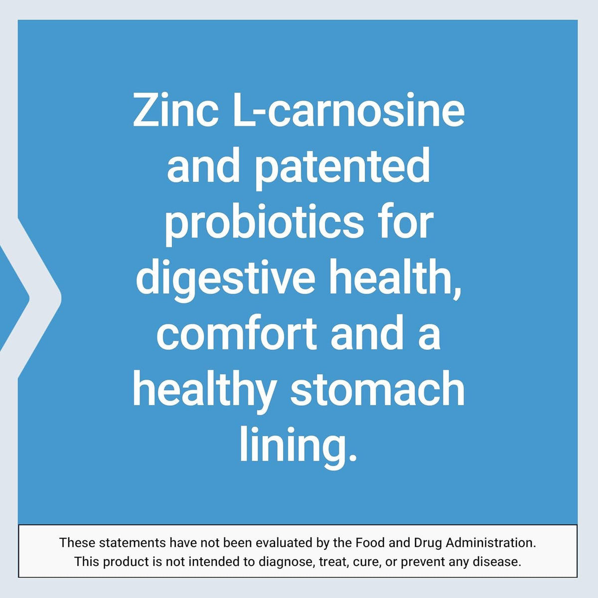 Life Extension Gastro-Ease™, Zinc L-Carnosine, Pylopass™ Lactobacillus Reuteri Probiotics, Digestion Supplement, Gut Health, Stomach Comfort, Gluten-Free, Non-Gmo, Vegetarian, 60 Capsules