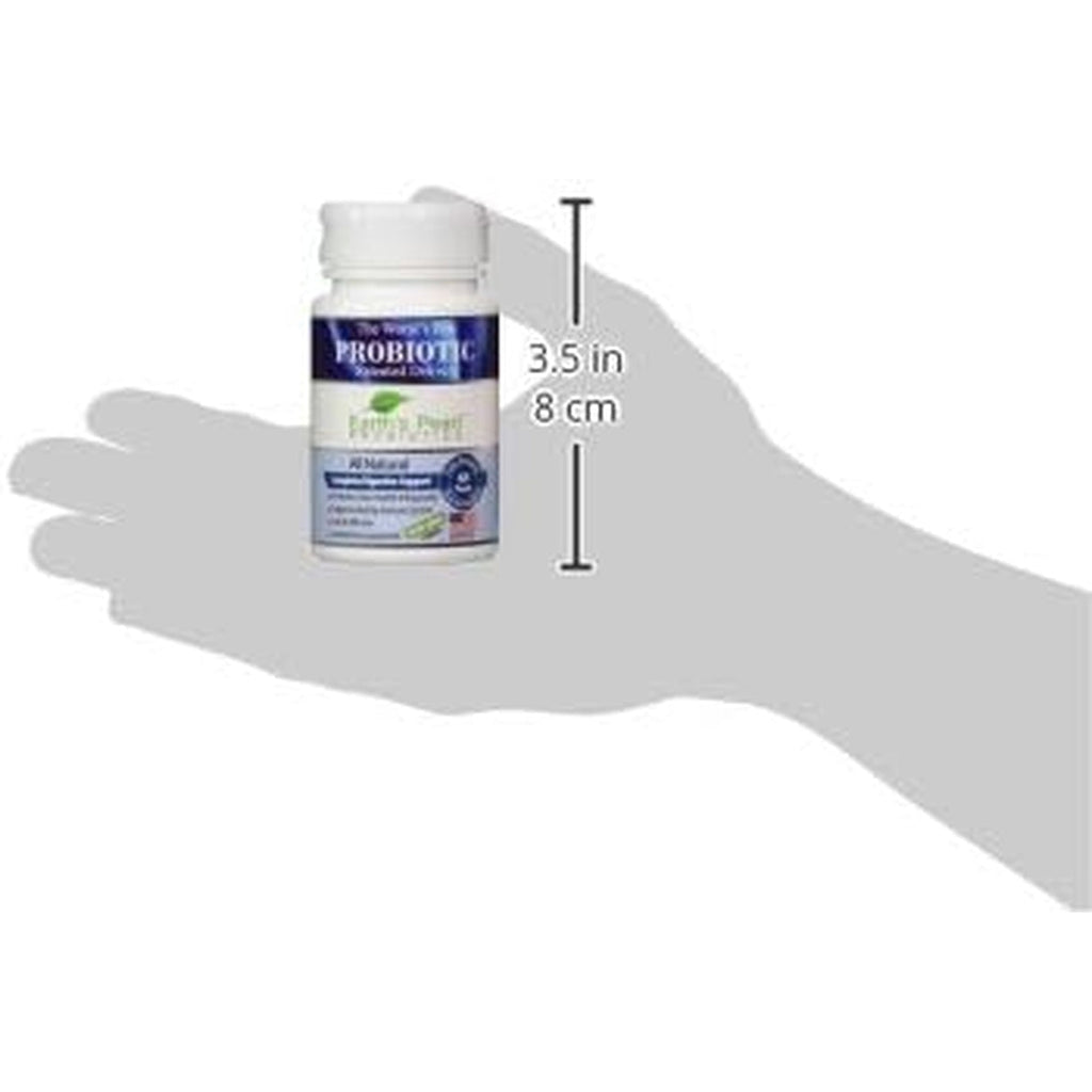 Earth'S Pearl Probiotics for Women & Men & Kids - Pearl-Shaped Probiotic & Prebiotics with Bio-Tract®, 4 Billion CFU, Gut Health Support (60-Day Supply)