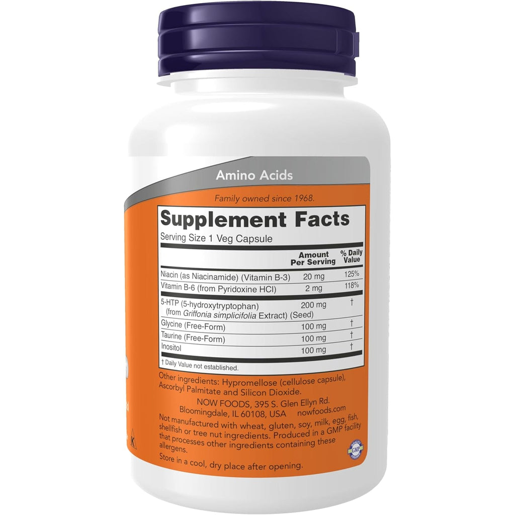 Now Foods 5-HTP 200 Mg 120 Vegcap