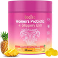 Feminine Probiotics Gummies with Slippery Elm - 60 Pineapple Gummies for Women Ph Balance, Vaginal Probiotics Supports Flora, Gut Health & Immune System, Prebiotics & Lactobacillus Blend (Pineapple)