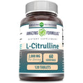 Amazing Formulas L Citrulline 2000Mg per Serving 120 Tablets Supplement | Amino Acid Supplement for Men & Women | Non-Gmo | Gluten Free | Made in USA