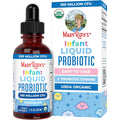 Maryruth'S Organic Infant Liquid Probiotic for Ages 6-12 Months | 100 Million CFU | 5 Probiotic Strains | Probiotics for Infants | Proprietary Probiotic Blend | USDA Organic | Vegan | Unflavored |1 Oz