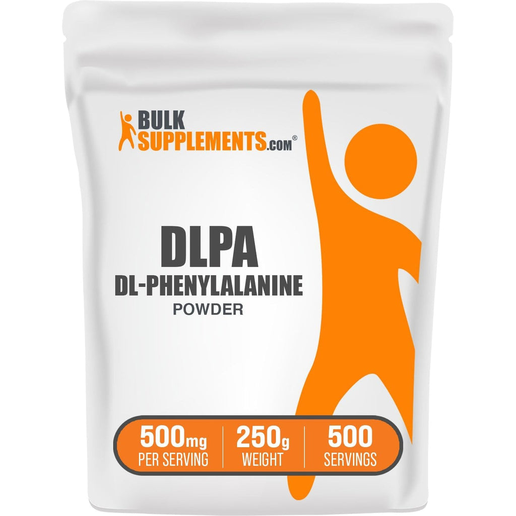 Bulksupplements.Com Dl-Phenylalanine Powder - DLPA Powder, Phenylalanine Supplement - Unflavored & Gluten Free, 500Mg per Serving, 250G (8.8 Oz) (Pack of 1)