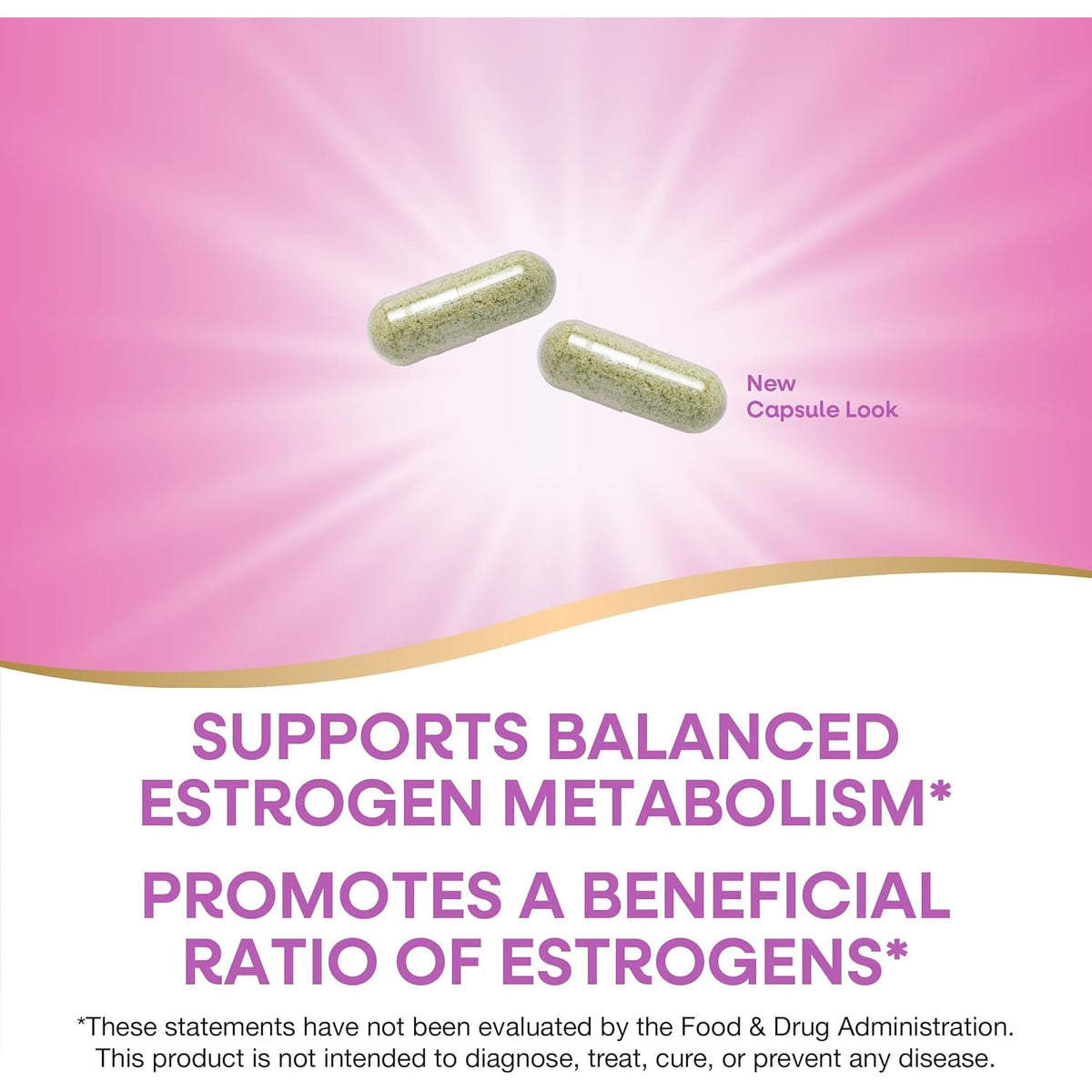 Nature'S Way Dim-Plus, DIM Supplement, Supports Balanced Estrogen Metabolism*, Supports Estrogen Hormone Balance*, Diindolylmethane, 60 Vegan Capsules