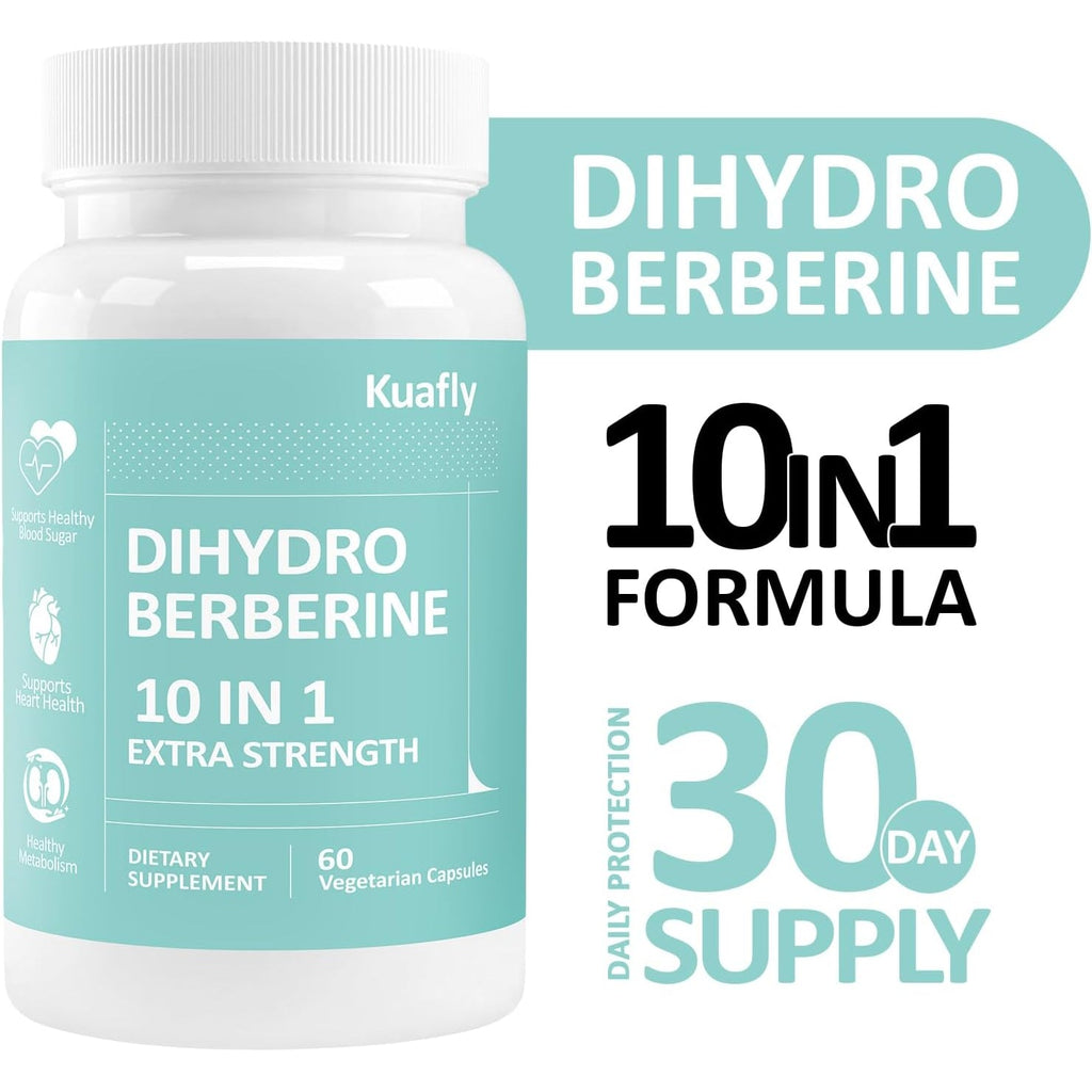 Dihydroberberine Supplement Hcl 750Mg – Enhanced Absorption Complex with Ceylon Cinnamon, Bitter Melon, R‑ALA, Milk Thistle – Supports Healthy Glucose Metabolism, Heart & Immune Health – 60 Capsules