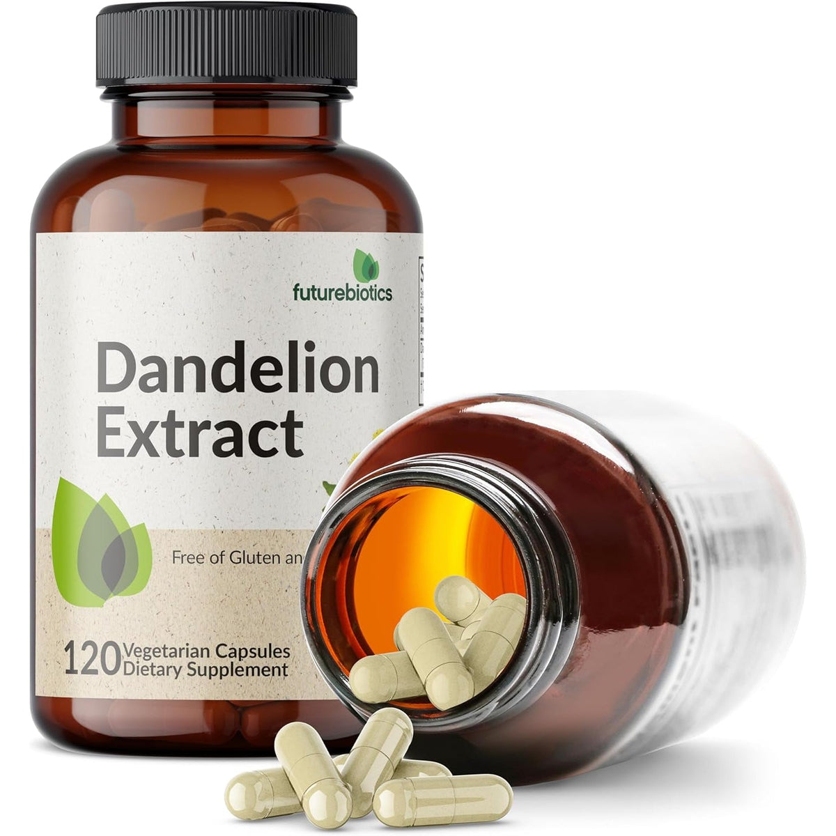 Futurebiotics Dandelion Extract Traditional Diuretic Herb, Non-Gmo, 120 Vegetarian Capsules