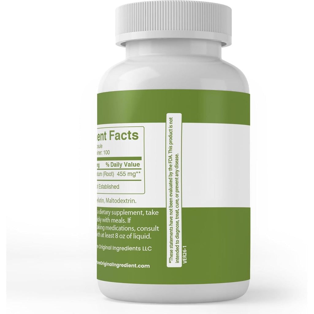 Pure Original Ingredients Japanese Knotweed, (100 Capsules) Always Pure, No Additives or Fillers, Lab Verified