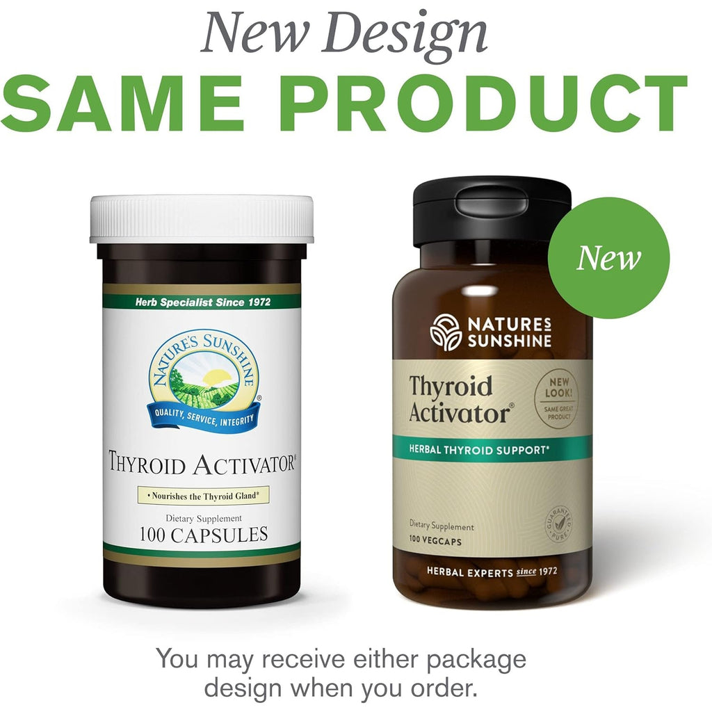 Nature'S Sunshine Thyroid Activator 100 Capsules