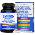 Cortisol Supplements for Women & Men with 14 In1 Blend (Magnesium, Ashwagandha, L Theanine & More) Healthy Cortisol Balance & Calm Mood Support - Third Party Tested, Non GMO, USA Made - 60 Count