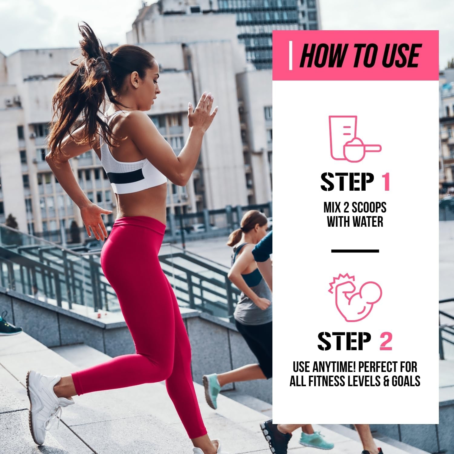 Evlution EVL Bcaas Amino Acids Powder - BCAA Energy Pre Workout Powder for Muscle Recovery Lean Growth and Endurance - Rehydrating Post Workout Recovery Drink with Natural Caffeine - Pink Lemonade