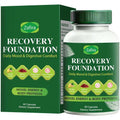 Zafira Recovery Foundation Capsules – Clear Mental Fog, Reduce Hair Loss & Boost Digestion | Clinically Tested, All-Natural Ingredients，Non-Gmo, 60 Capsules