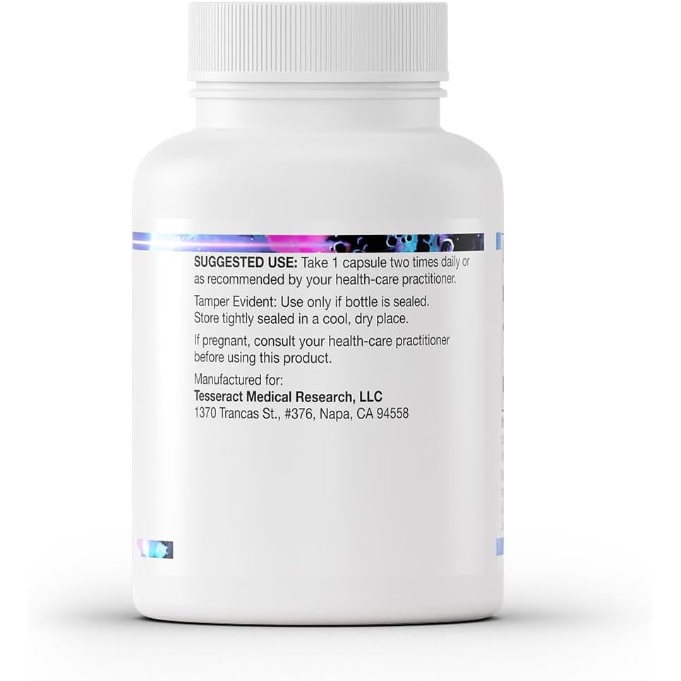 Tesseract Safecell S-Acetyl Glutathione Supplement, 300Mg, Healthy Aging, Cellular Support, Powerful Antioxidant; Hypoallergenic, Vegan, Patented Delivery; Bioavailability; 60 Vegetarian Capsules