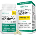 Prebiotics and Probiotics | 50 Billion CFU, 16 Probiotic Strains & Inulin Prebiotic Fiber | Delayed Release Capsules | Gut Health Support | Prebiotics and Probiotics for Women & Men | Non-Gmo | 60 Ct
