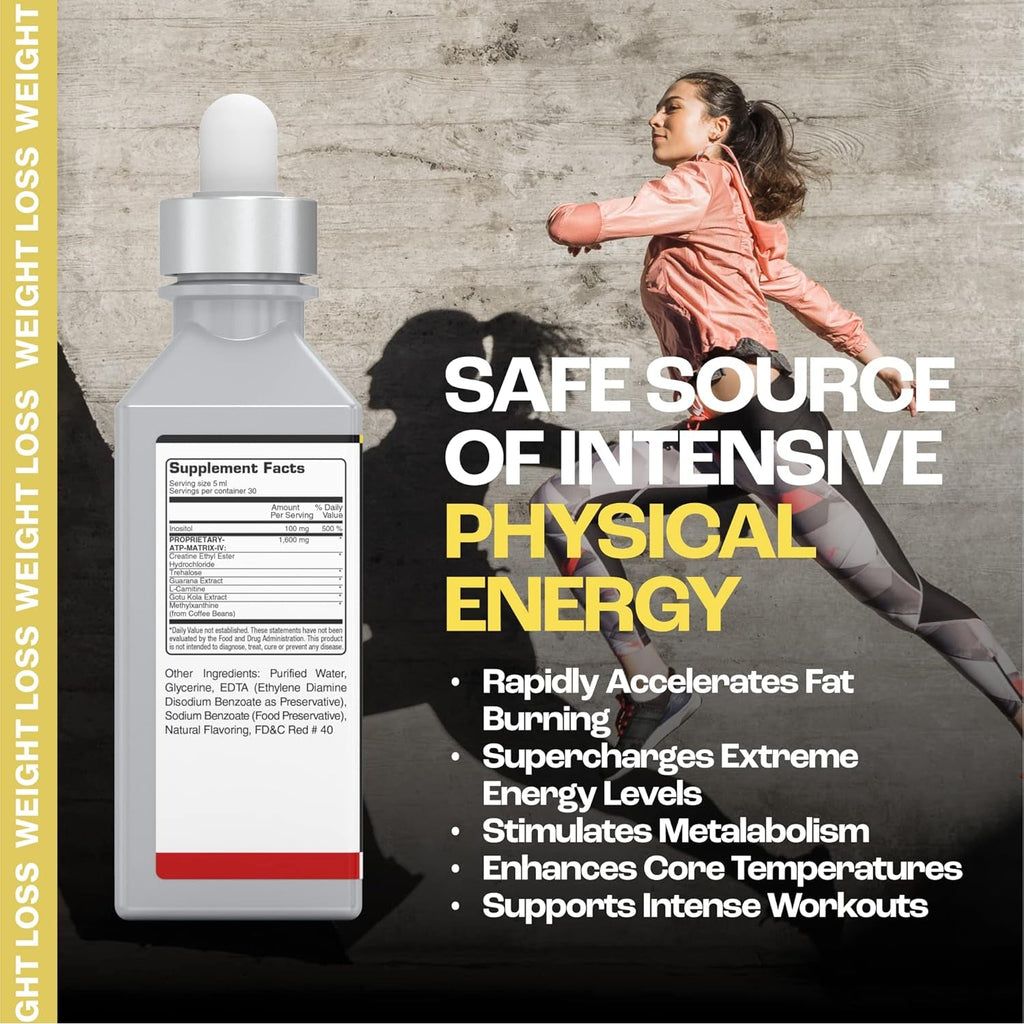 MMUSA Ultra Thermo Serum: Top Fat Burner & Metabolism Enhancer. Slim, Boost Energy, & Elevate Pre-Workout Performance. Thermogenic. Appetite Control. for Men & Women. Strawberry, 5.1 Fl Oz