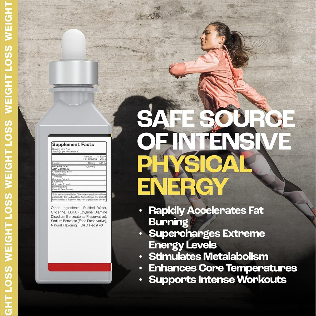 MMUSA Ultra Thermo Serum: Top Fat Burner & Metabolism Enhancer. Slim, Boost Energy, & Elevate Pre-Workout Performance. Thermogenic. Appetite Control. for Men & Women. Strawberry, 5.1 Fl Oz