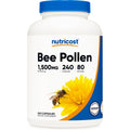 Nutricost Bee Pollen (240 Capsules, 80 Servings) (1,500MG per Serving) - Non-Gmo, GMP Compliant