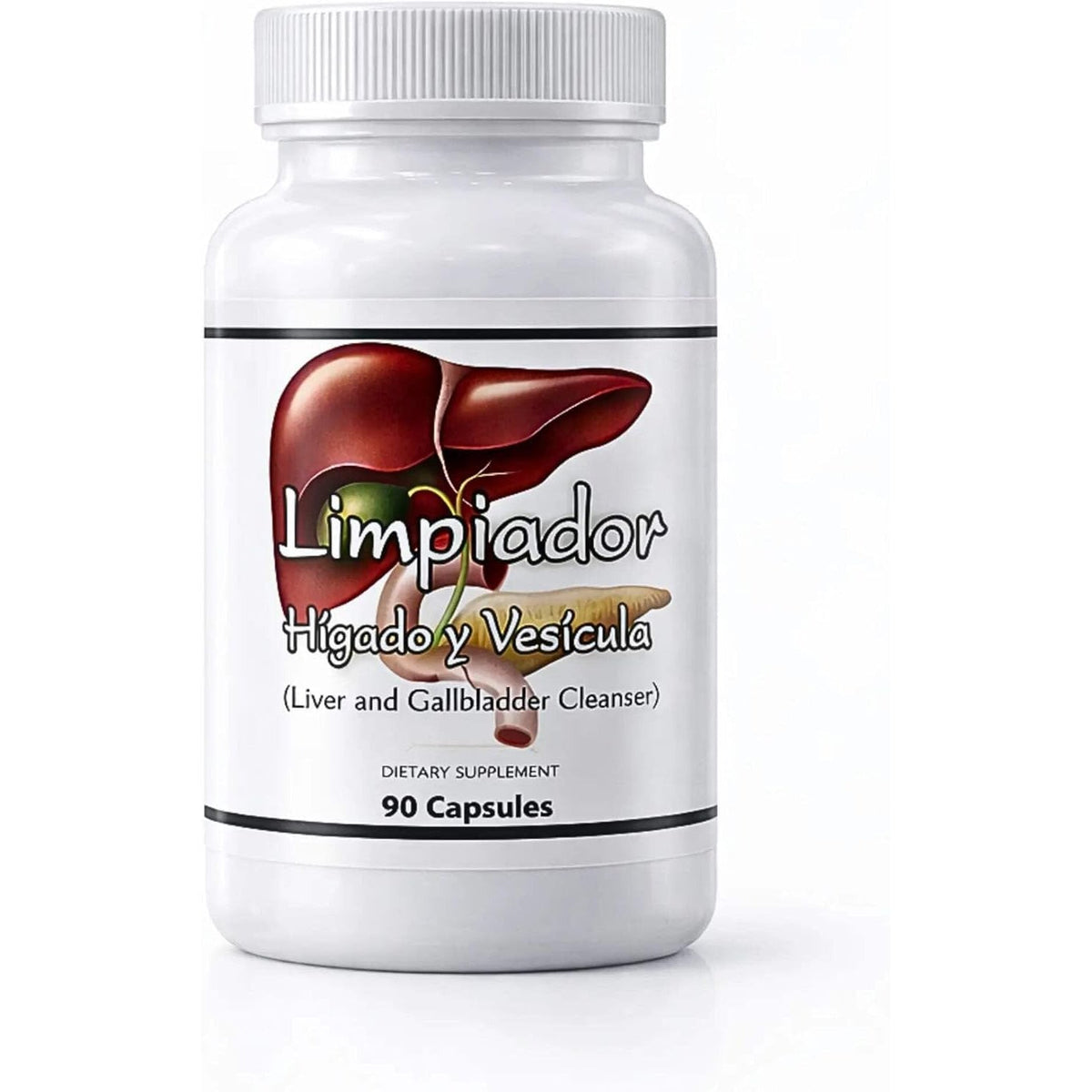 Limpiador Hígado Y Vesícula, Liver Support with Boldo Extract and Milk Thistle Extract, 90 Vegetarian Capsules