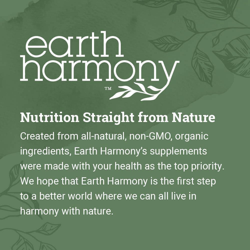 Earth Harmony Naturals Organic Beet Root Capsules 1200 Mg - Beet Root Powder & Juice Blend Supplement for Men and Women - 120 Capsules