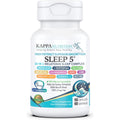 KAPPA NUTRITION Sleep 5, Sleep Aid, 5Mg of Melatonin, 60-Day Supply, Non-Habit Forming Vegan Capsules Natural Ingredients for Easier Bedtime, Herbal Supplement, Valerian Root, Chamomile Non-Gmo