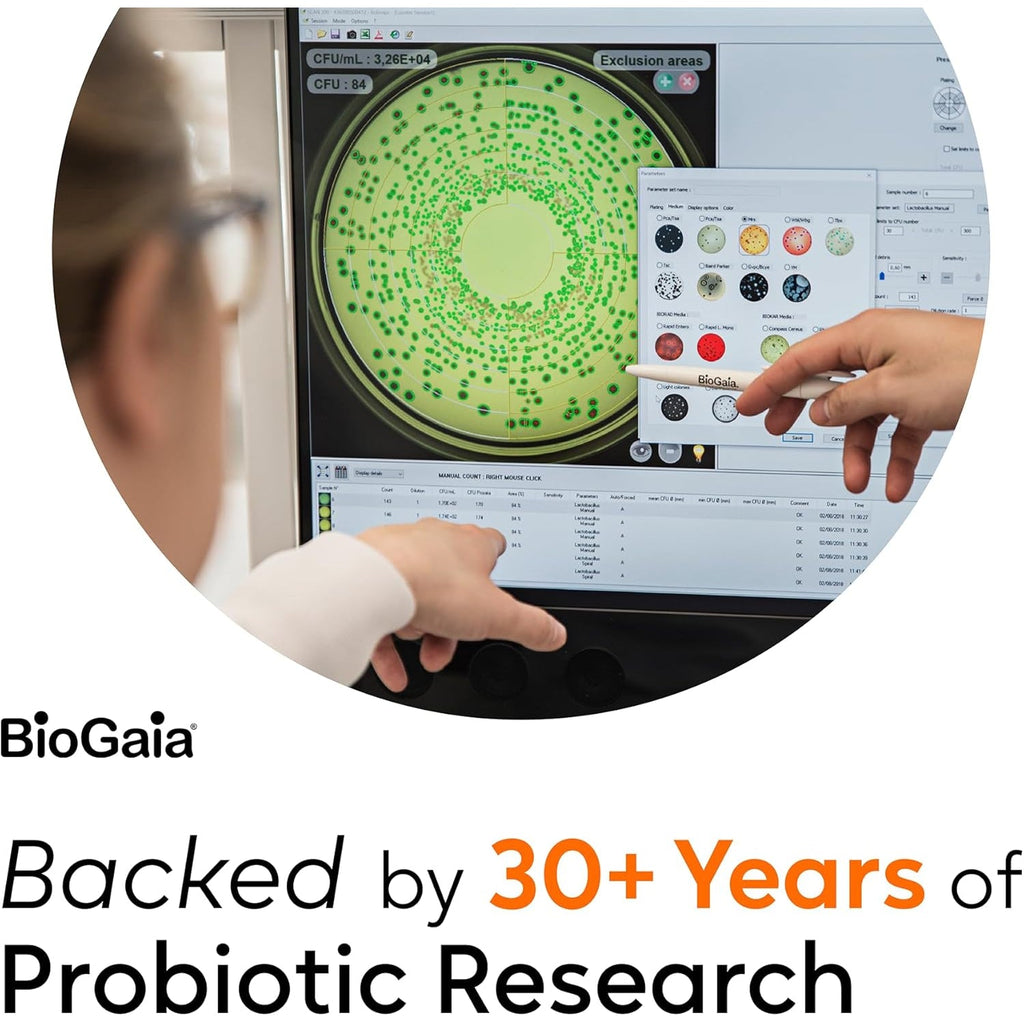 Biogaia Protectis Kids | Probiotic for Ages 3+ | Eases Occasional Digestive Issues & Promotes Regularity | Allergen, Dairy, Soy & Gluten Free | Backed by 30 Years of Research | 30 Day Supply