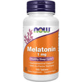 NOW Foods Supplements, Melatonin 1 Mg, with Co-Factor Nutrients, Healthy Sleep Cycle*, 100 Tablets