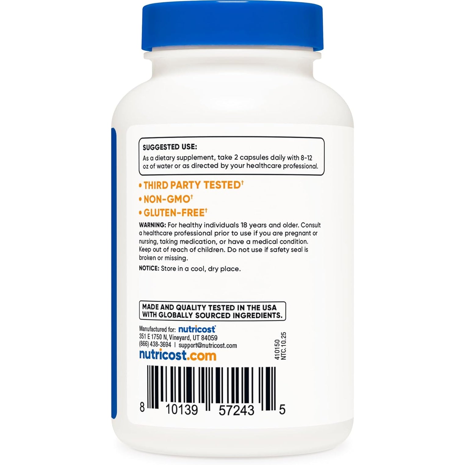 Nutricost Horse Chestnut Extract Capsules 700 MG per Serving, 180 Capsules, 90 Servings - Non-Gmo, Vegan